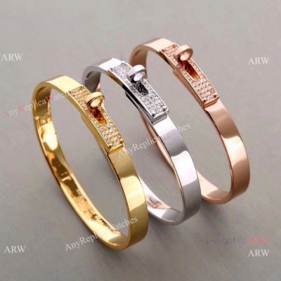 New Style Hermes Stainless Steel Bangle - AAA Replica